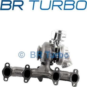 BR Turbo 54399880071RS - Турбина, компрессор unicars.by