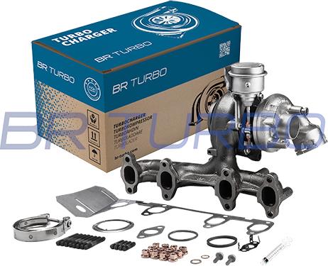 BR Turbo 54399880072RSM - Турбина, компрессор unicars.by