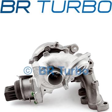 BR Turbo 54399880136RS - Турбина, компрессор unicars.by