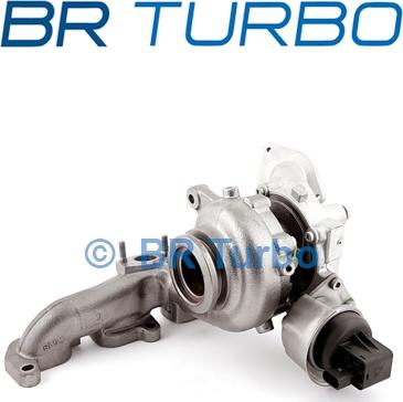 BR Turbo 54399880136RS - Турбина, компрессор unicars.by