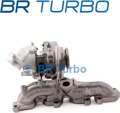 BR Turbo 54399880136RS - Турбина, компрессор unicars.by