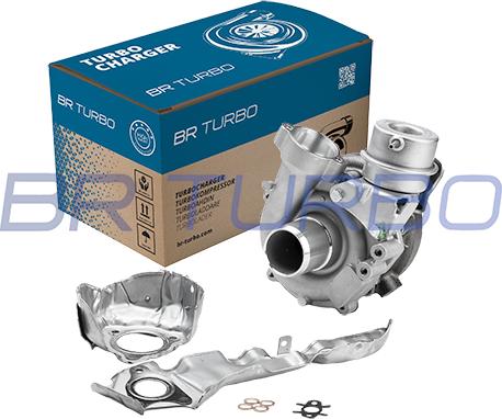 BR Turbo 54389880017RSG - Турбина, компрессор unicars.by