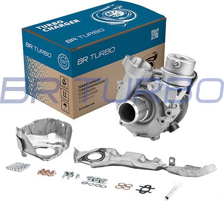 BR Turbo 54389880017RSM - Турбина, компрессор unicars.by