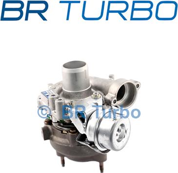 BR Turbo 54389880017RS - Турбина, компрессор unicars.by