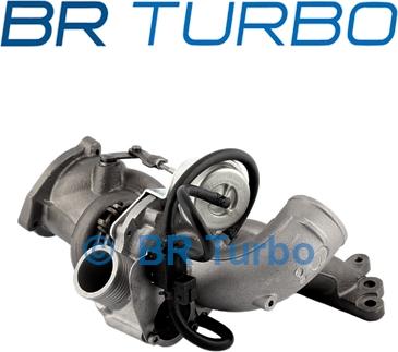 BR Turbo 53049980033RS - Турбина, компрессор unicars.by