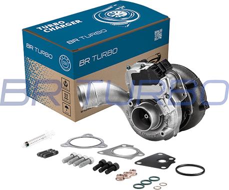 BR Turbo 53049880054RSM - Турбина, компрессор unicars.by