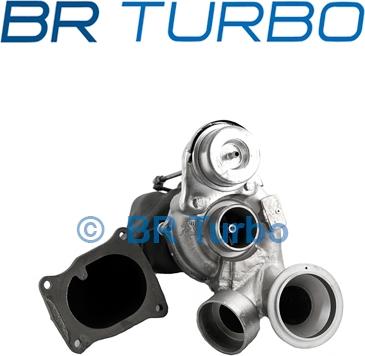 BR Turbo 53049880057RS - Турбина, компрессор unicars.by