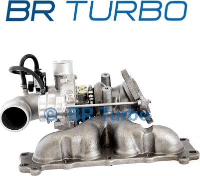 BR Turbo 53039980505RS - Турбина, компрессор unicars.by