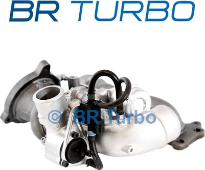 BR Turbo 53039980505RS - Турбина, компрессор unicars.by