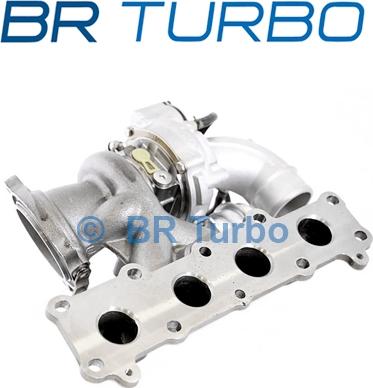 BR Turbo 53039980505RS - Турбина, компрессор unicars.by