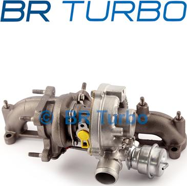 BR Turbo 53039880036RS - Турбина, компрессор unicars.by