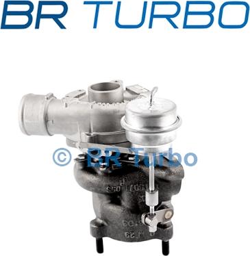 BR Turbo 53039880029RS - Турбина, компрессор unicars.by