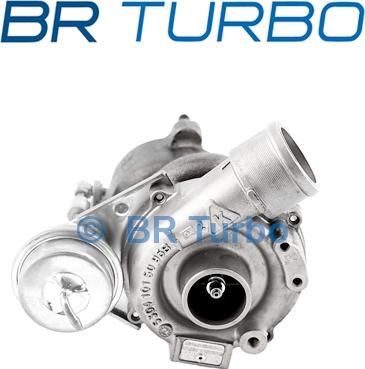 BR Turbo 53039880029RS - Турбина, компрессор unicars.by