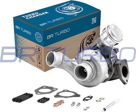 BR Turbo 53039880144RSM - Турбина, компрессор unicars.by