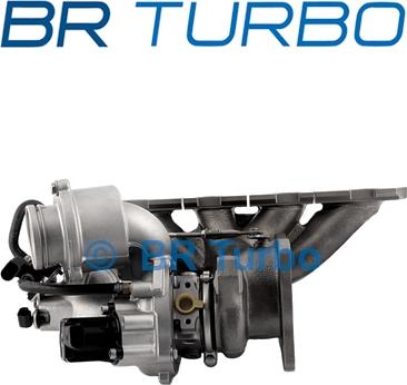 BR Turbo 53039880105RS - Турбина, компрессор unicars.by