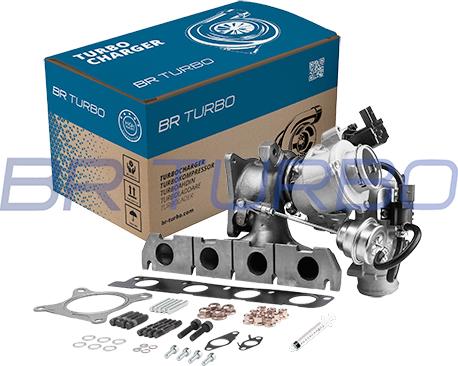 BR Turbo 53039880105RSM - Турбина, компрессор unicars.by