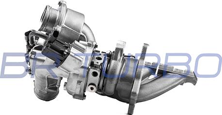 BR Turbo 53039880105RSM - Турбина, компрессор unicars.by