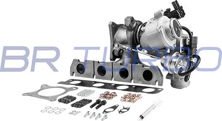 BR Turbo 53039880105RSM - Турбина, компрессор unicars.by