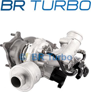 BR Turbo 53039880106RS - Турбина, компрессор unicars.by