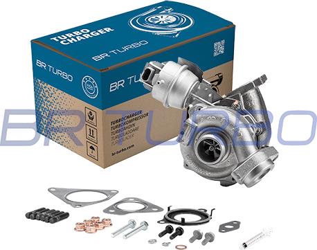 BR Turbo 53039880189RSM - Турбина, компрессор unicars.by