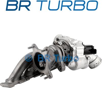 BR Turbo 53039880136RSG - Турбина, компрессор unicars.by