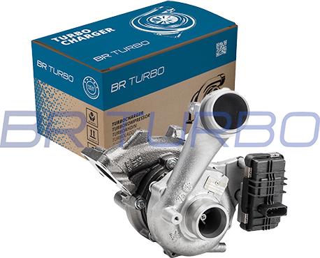 BR Turbo 53039880338RS - Турбина, компрессор unicars.by