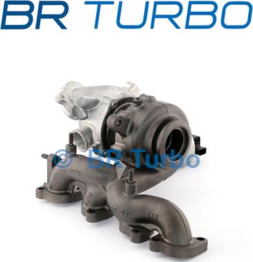 BR Turbo 53039880208RS - Турбина, компрессор unicars.by