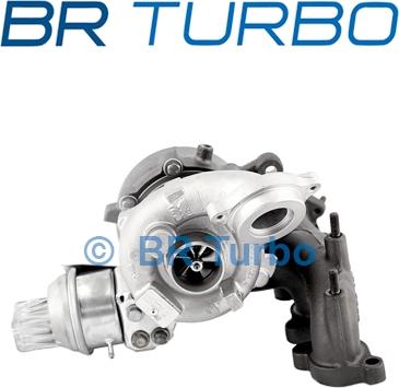 BR Turbo 53039880207RSG - Турбина, компрессор unicars.by