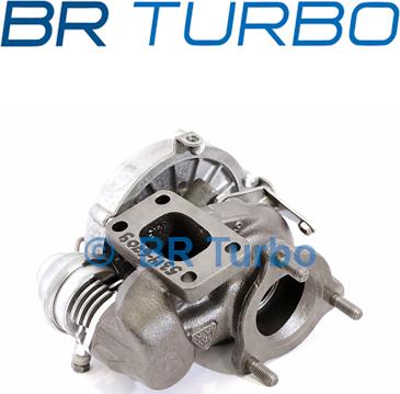 BR Turbo 53149886709RS - Турбина, компрессор unicars.by