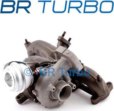 BR Turbo 716860-5001RS - Турбина, компрессор unicars.by