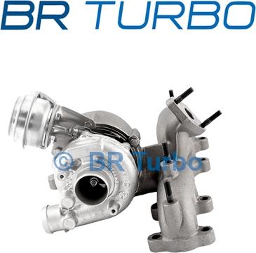 BR Turbo 713672-5001RS - Турбина, компрессор unicars.by