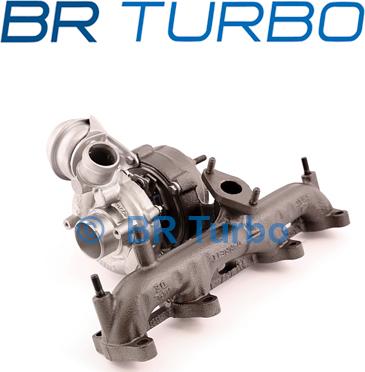 BR Turbo 712968-5001RS - Турбина, компрессор unicars.by