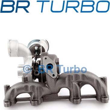 BR Turbo 721021-5001RSG - Турбина, компрессор unicars.by