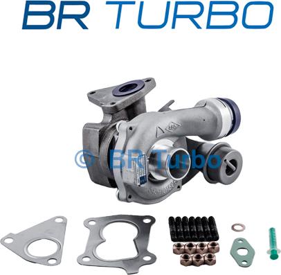 BR Turbo BRT6584 - Турбина, компрессор unicars.by