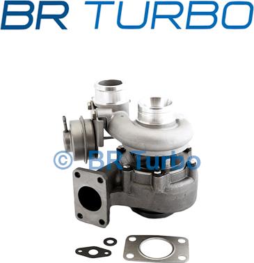 BR Turbo BRT6811 - Турбина, компрессор unicars.by