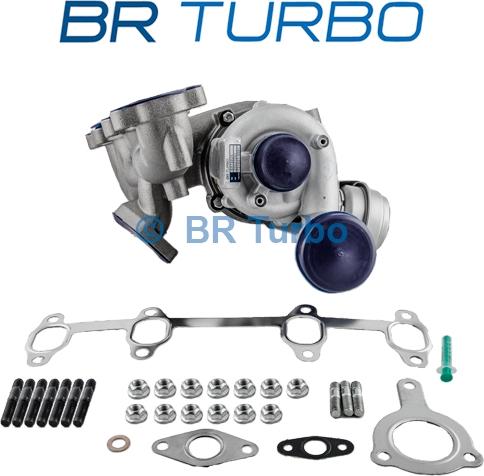 BR Turbo BRT6834 - Турбина, компрессор unicars.by