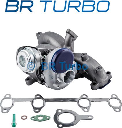 BR Turbo BRT6832 - Турбина, компрессор unicars.by