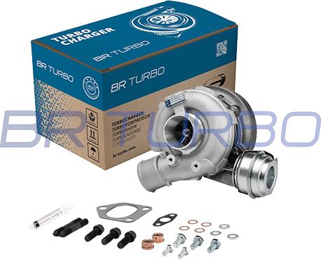 BR Turbo BRTX4012M - Турбина, компрессор unicars.by