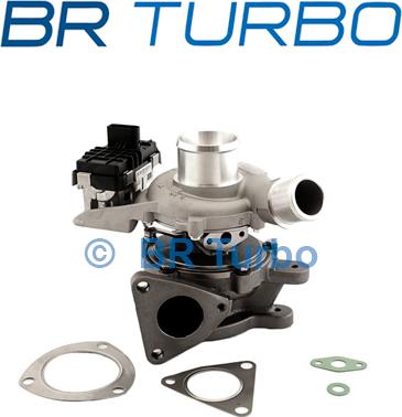 BR Turbo BRTX4215 - Турбина, компрессор unicars.by