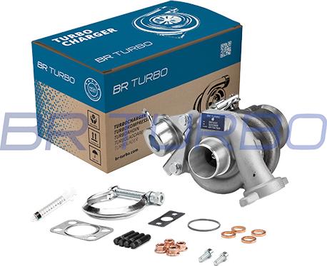 BR Turbo BRTX501M - Турбина, компрессор unicars.by