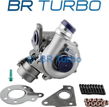 BR Turbo BRTX518 - Турбина, компрессор unicars.by