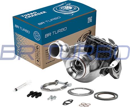 BR Turbo BRTX6381M - Турбина, компрессор unicars.by