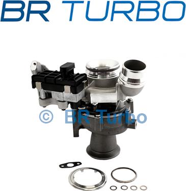 BR Turbo BRTX6381 - Турбина, компрессор unicars.by