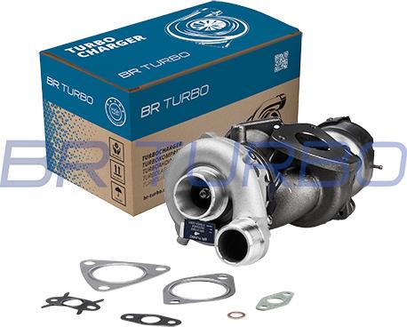 BR Turbo BRTX10187 - Турбина, компрессор unicars.by