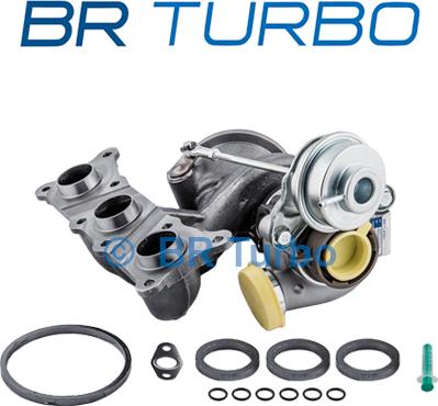 BR Turbo BRTX8354 - Турбина, компрессор unicars.by