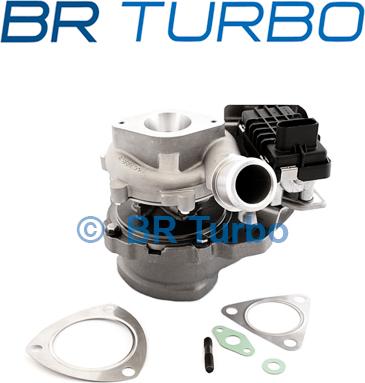 BR Turbo BRTX3558 - Турбина, компрессор unicars.by