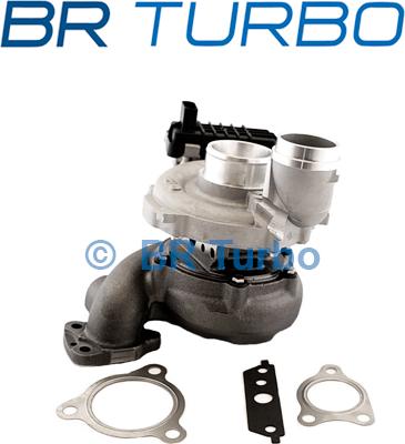 BR Turbo BRTX3557 - Турбина, компрессор unicars.by