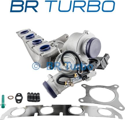 BR Turbo BRTX3560 - Турбина, компрессор unicars.by