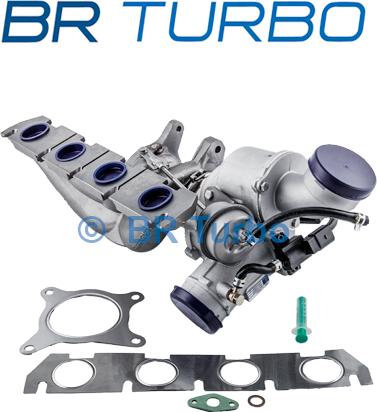 BR Turbo BRTX3563 - Турбина, компрессор unicars.by