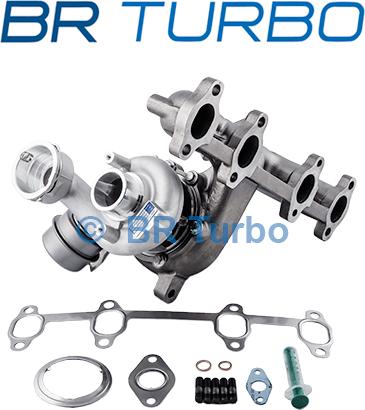 BR Turbo BRTX7550 - Турбина, компрессор unicars.by